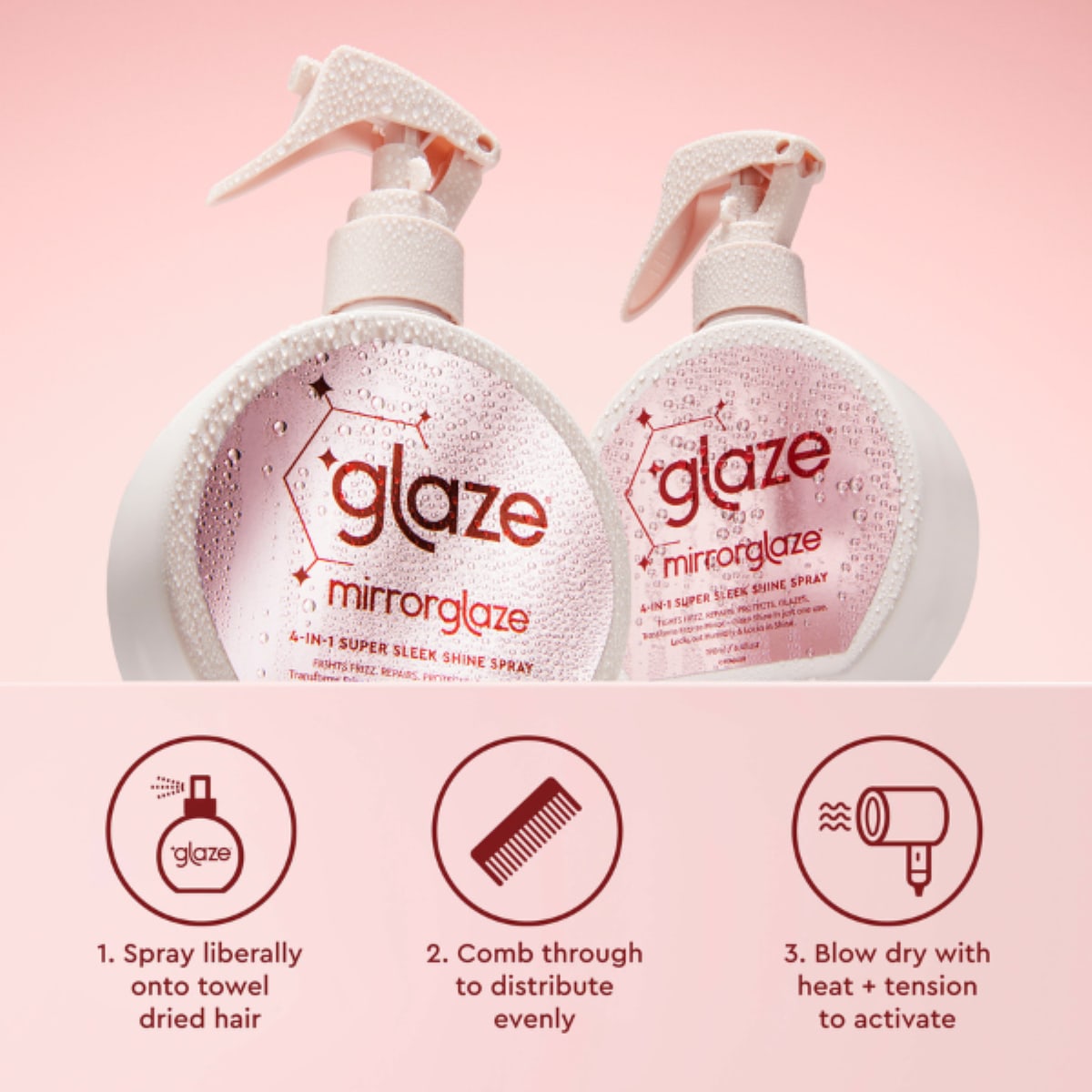 Mirror Glaze Super Sleek Shine Spray