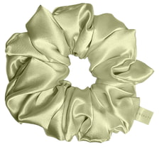 Premium Seiden Scrunchie Matcha