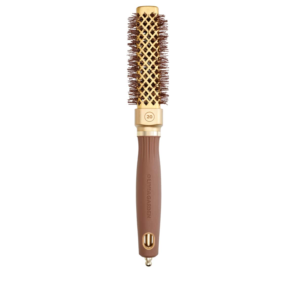Expert Blowout Straight Wavy Bristle Gold&Brown 20