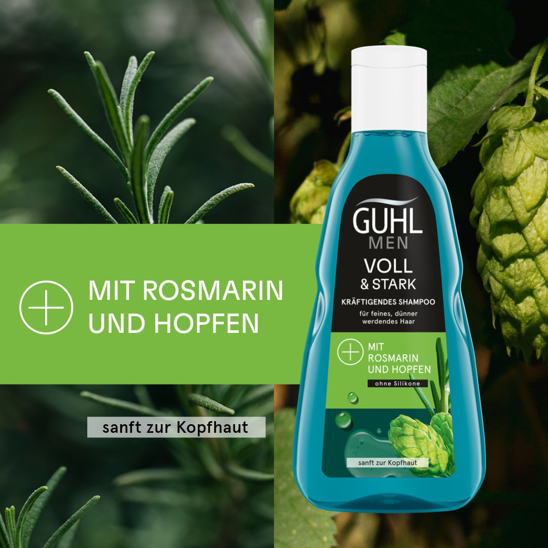Men voll & stark Kräftigendes Shampoo