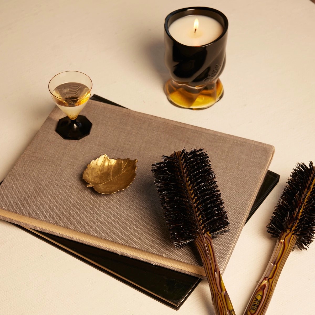 Large Round Brush Boar & Nylon Bristles