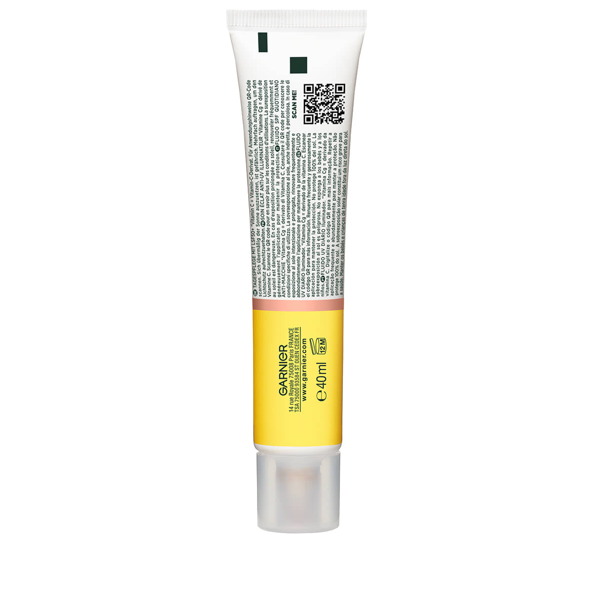 Vitamine C Fluide solaire quotidien Glow avec SPF 50