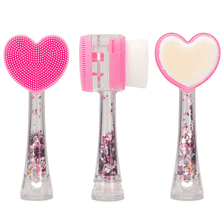 Spazzola viso cuore