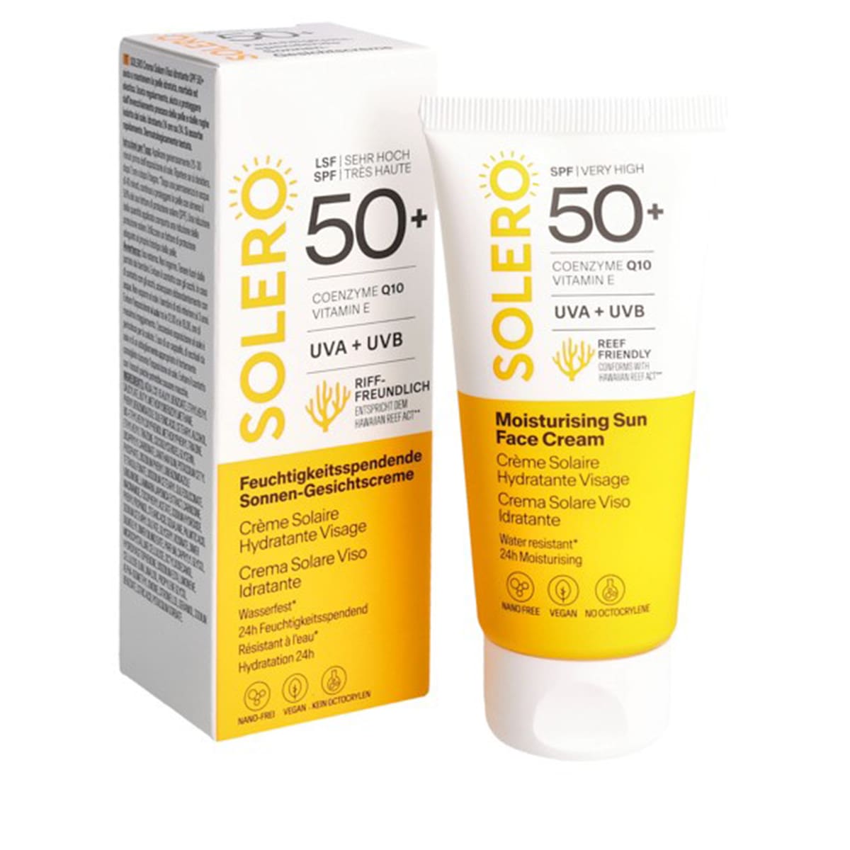 Crème Solaire Hydratante Pour Le Visage SPF50+