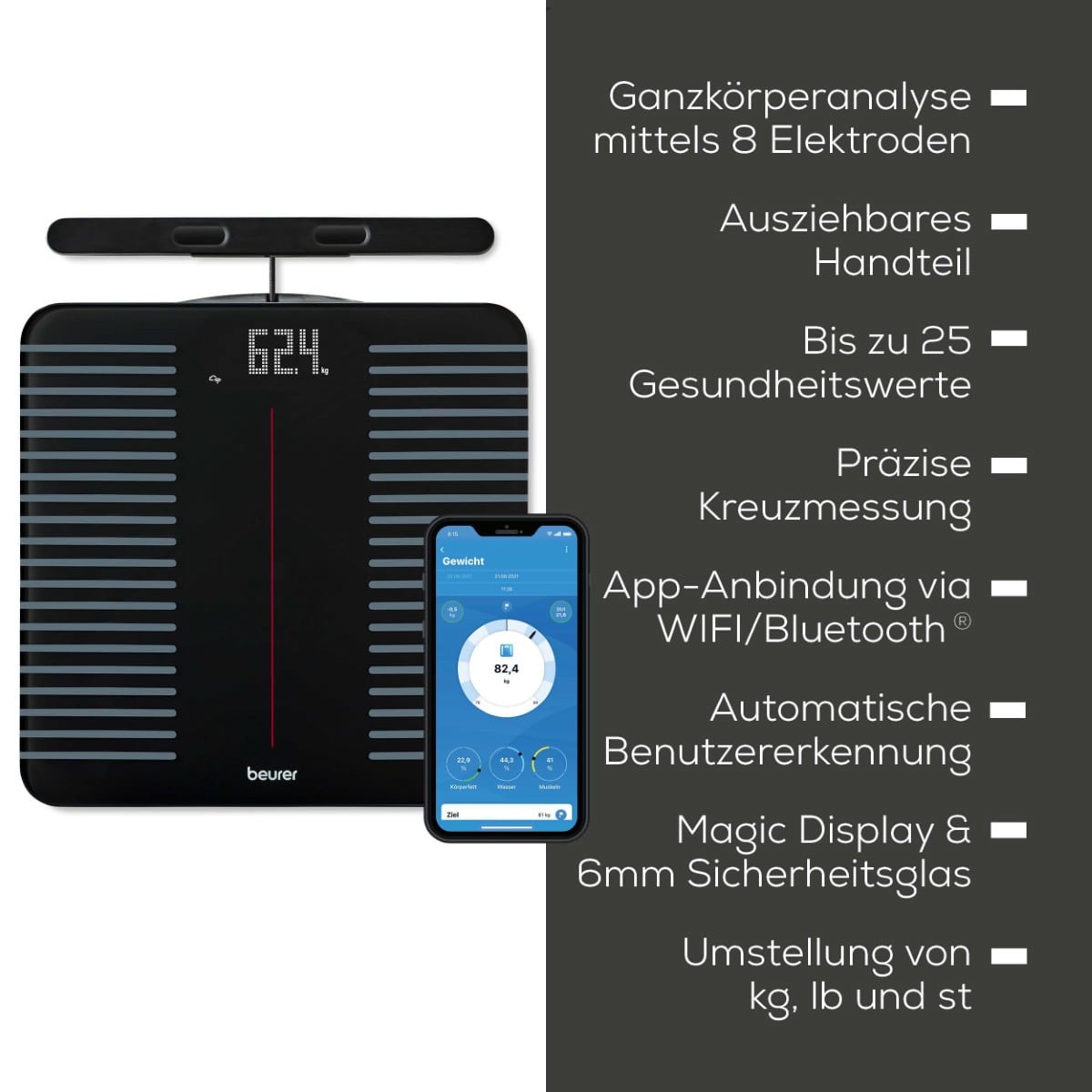 WIFI Diagnosewaage BF 990