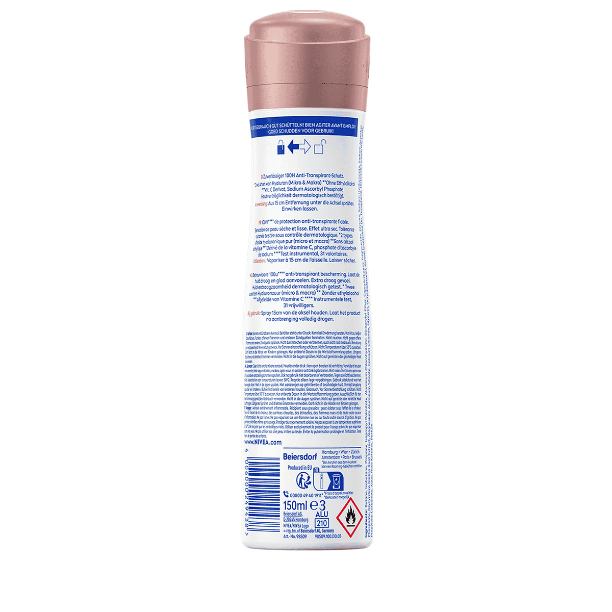 Deo Spray Derma Dry Control Maximum