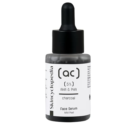 Face Serum Charcoal & 5% AHA + PHA Complex