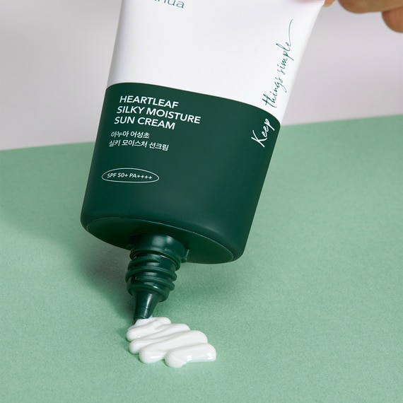 Heartleaf Silky Moisture Sun Cream