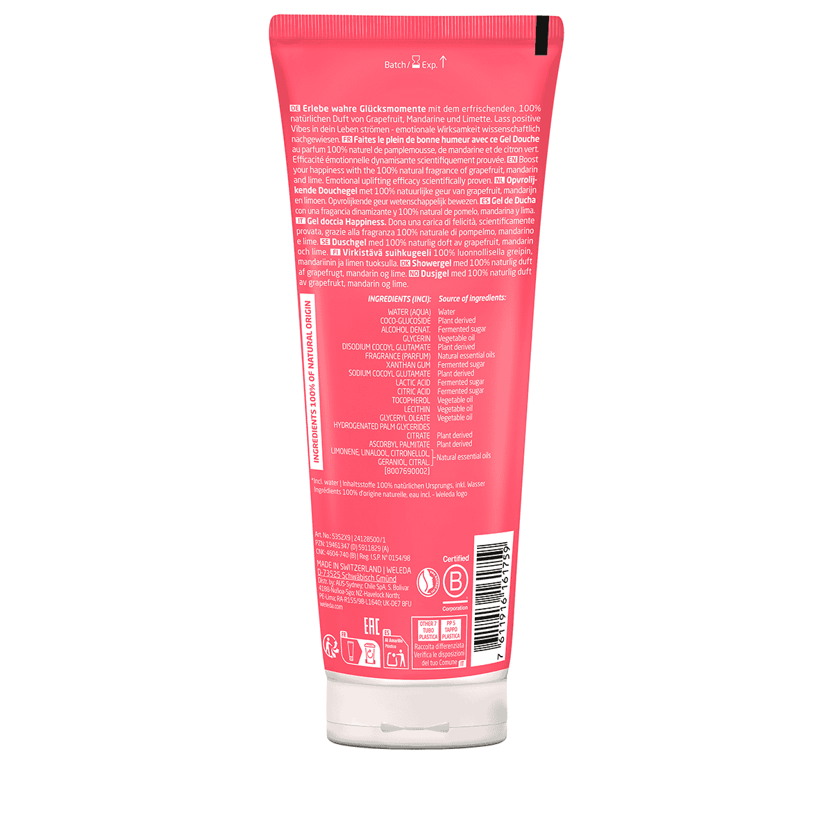 Happiness Shower Gel Grapefruit