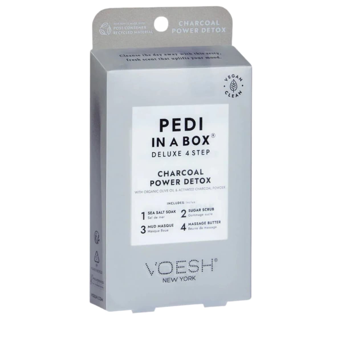 Pedi in a Box (4 Step) Charcoal Power