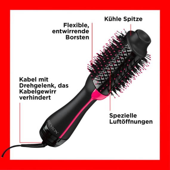 Salon One-Step Volumiser Warmluftbürste