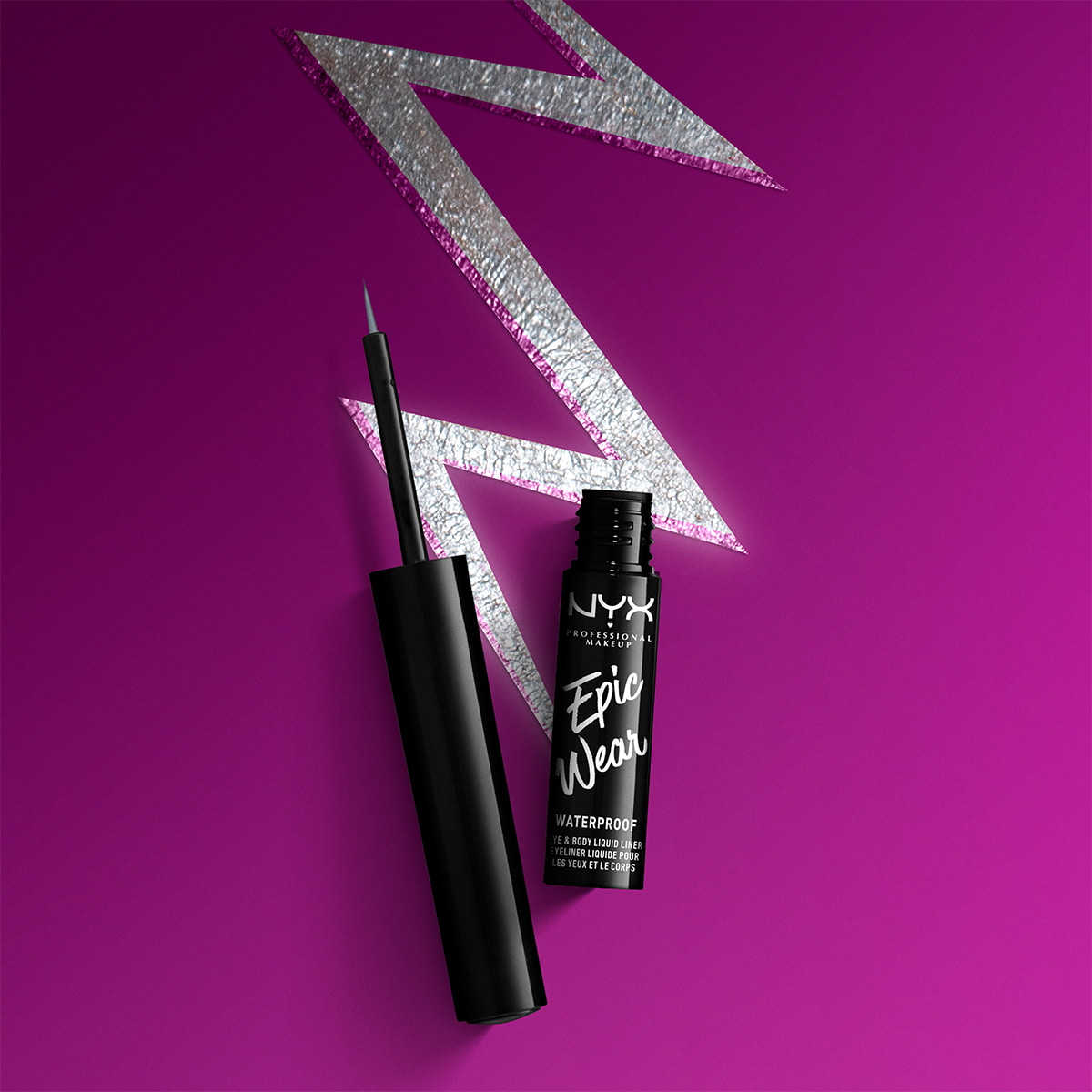 Epic Wear Metallic Liquid Liner - Silver Metal