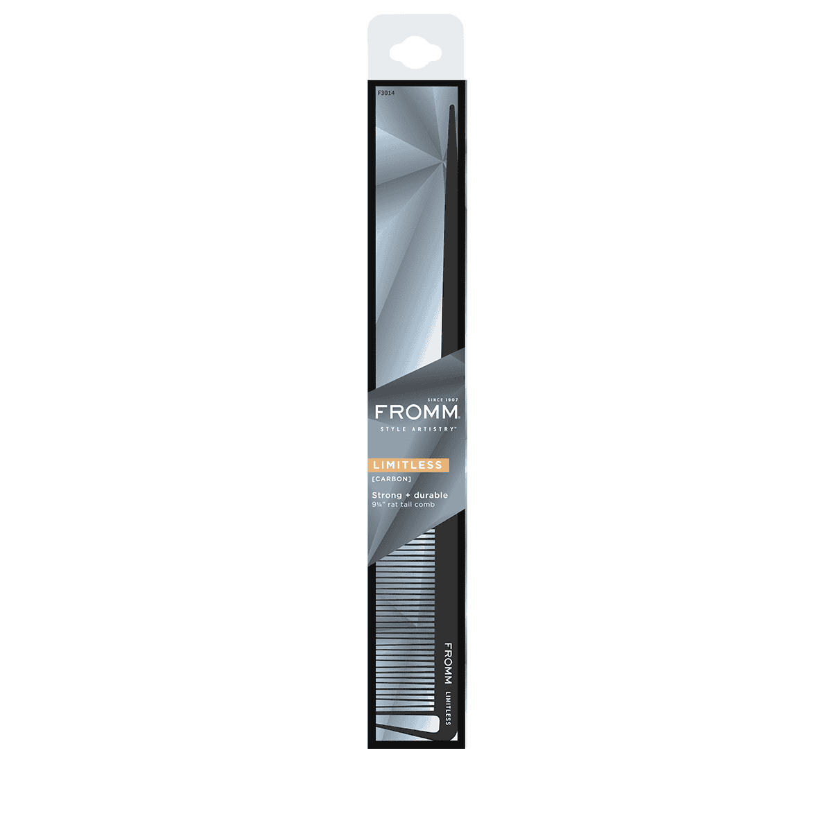 Limitless 9,25" Pettine a Coda di Topo in Carbonio