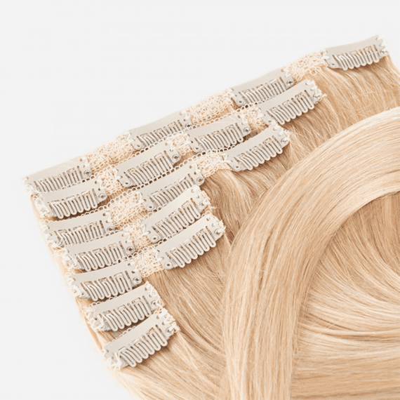 Full Head Extensions 50/55 cm - 140, Gold Blond/ Light Blond