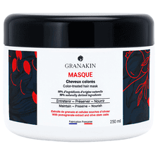 Masque cheveux colorés