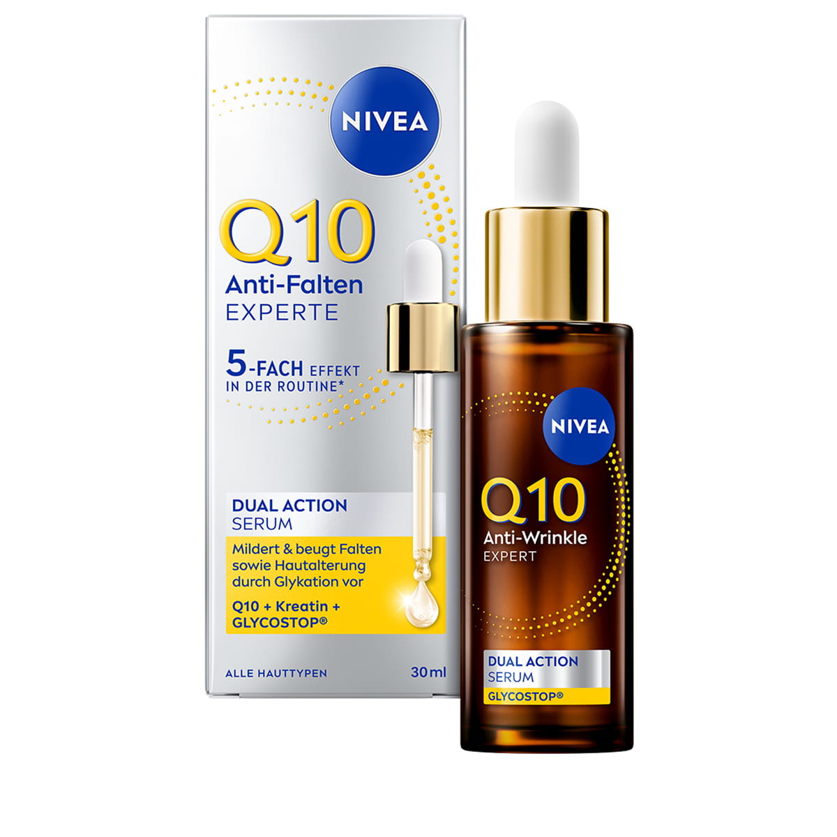 Anti-Falten Experte Dual Action Serum