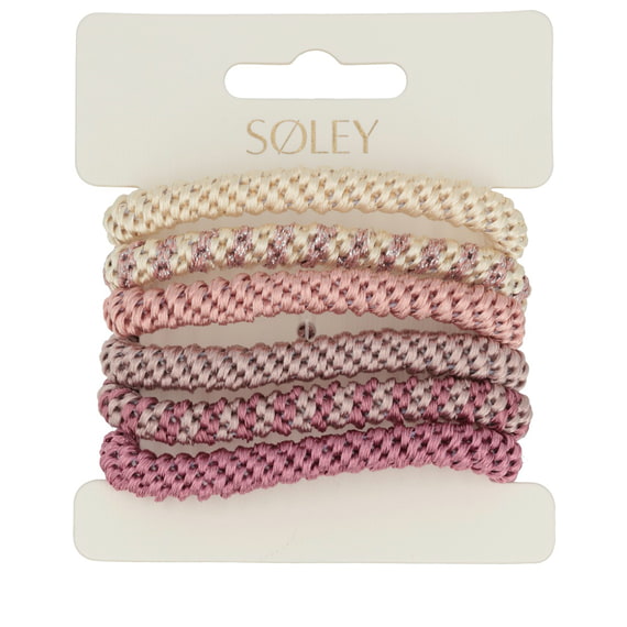 Nordic Elastics - Beige, Pink
