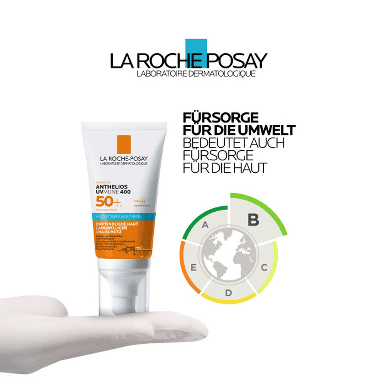 Hydratisierende Sonnencreme UVMune 400 SPF50+