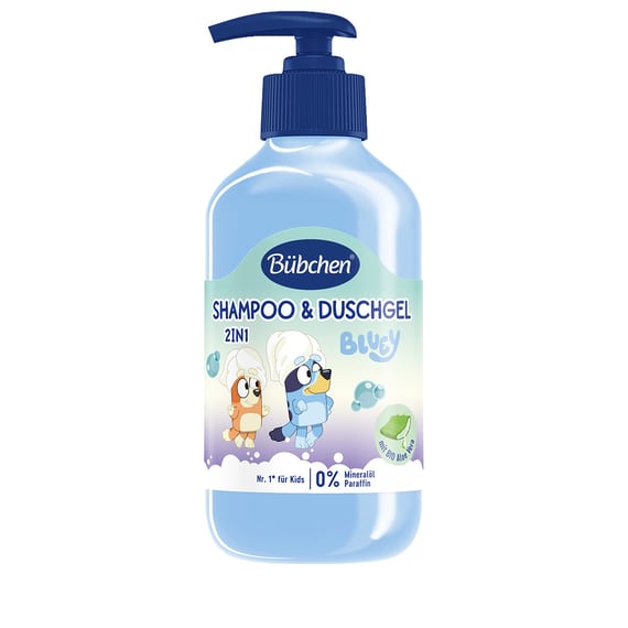 Shampoo e gel doccia Bluey