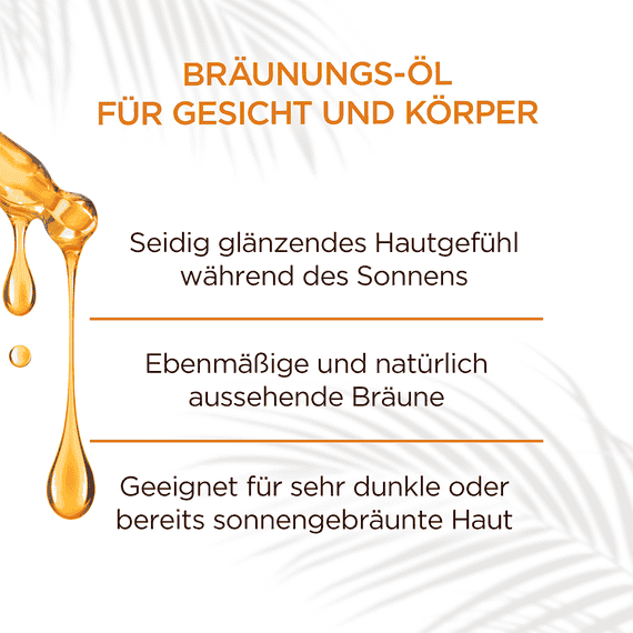 Tiefbraun Sonnenöl