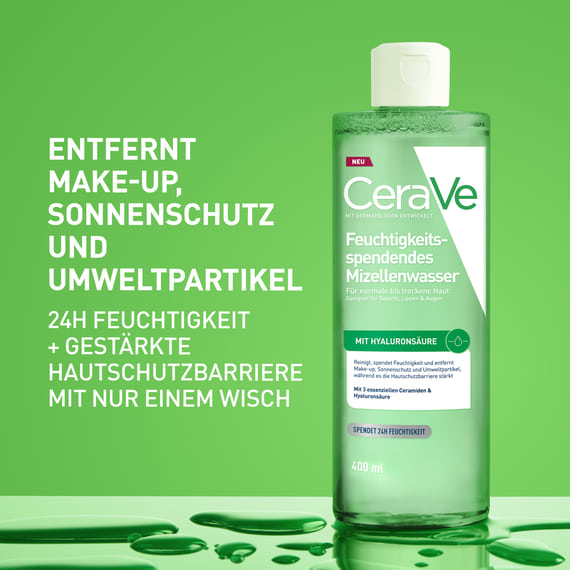 Mizellenwasser feuchtigkeitsspendend