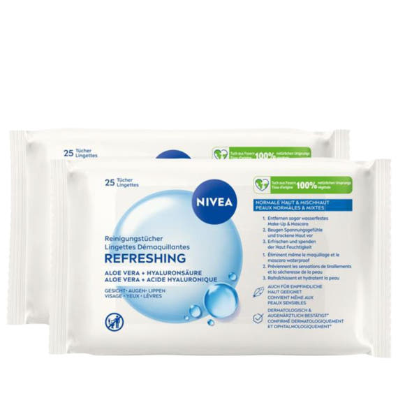 3in1 Refreshing Cleansing Wipes Duo