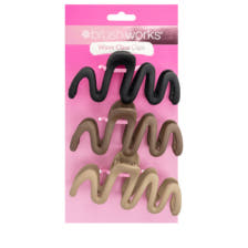 Wave Claw Clips - 3 Pack
