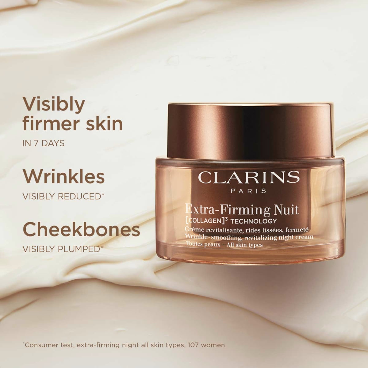 Extra-Firming Night Cream All Skin Types [COLLAGEN]³ Technology