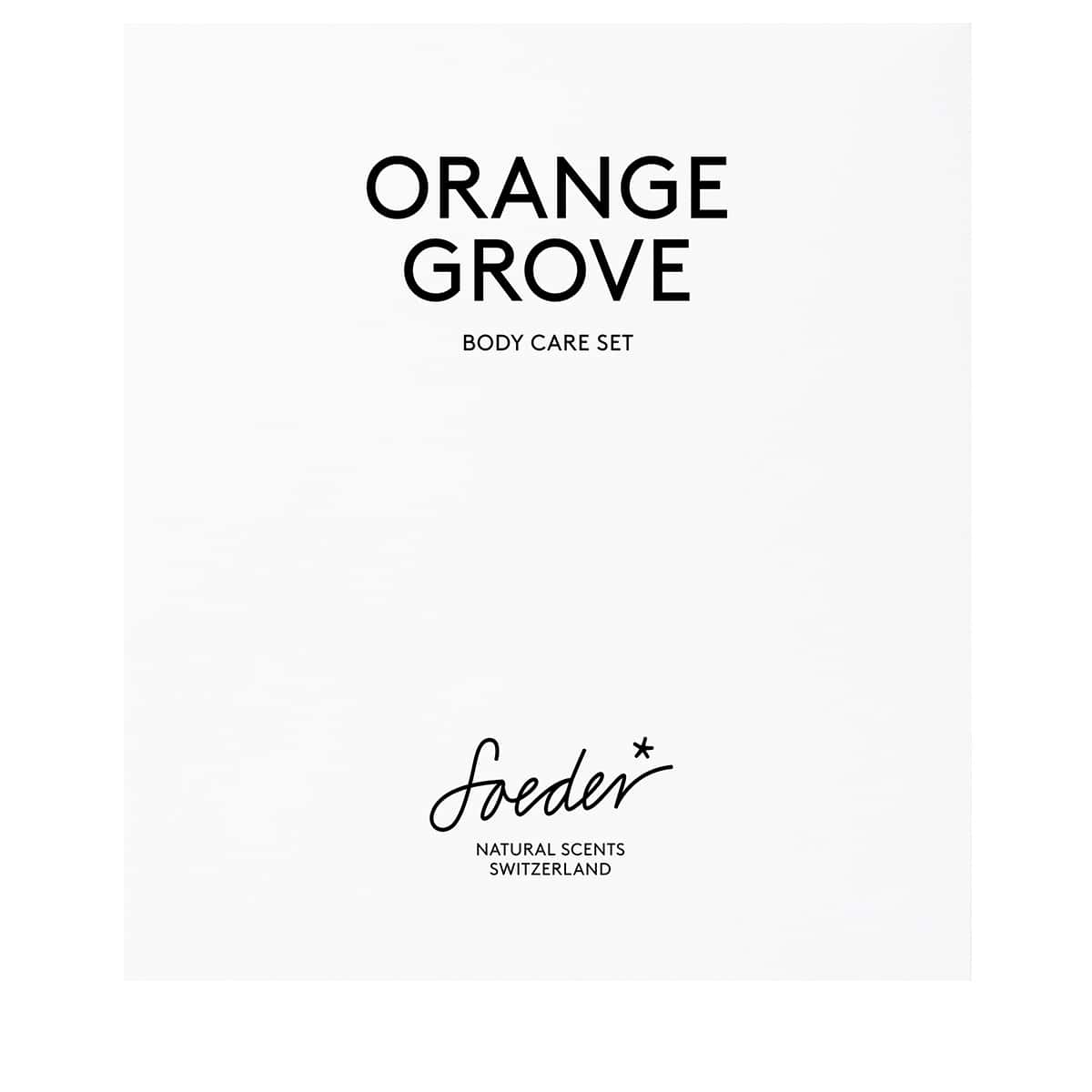 Body Care Set - Orange Grove