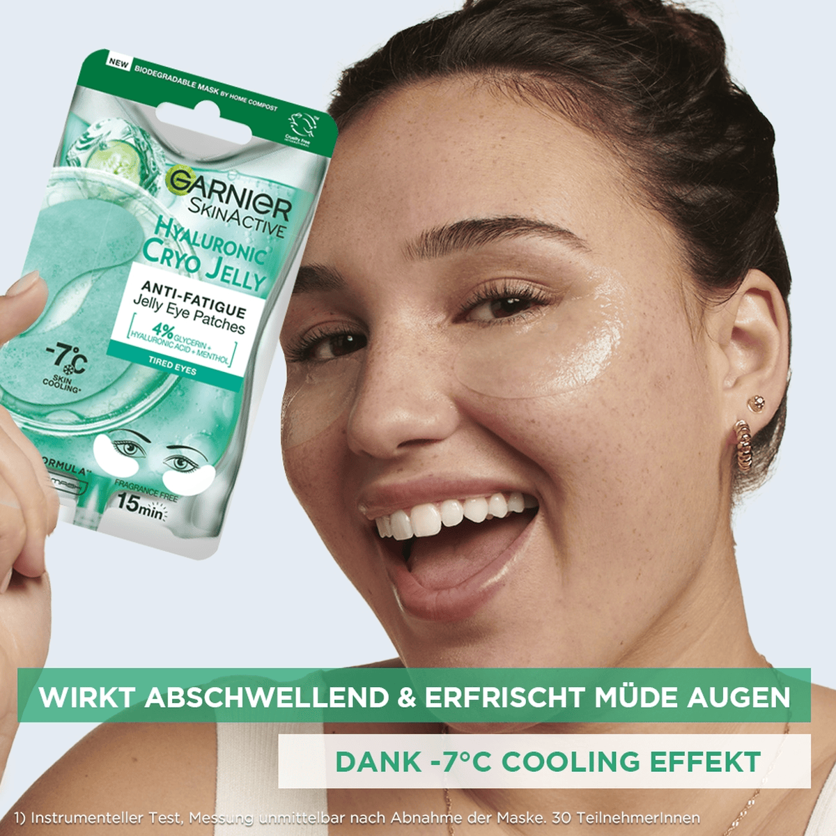 Cryo Jelly Gel-Augen-Tuchmaske