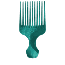 Pettine afro in corde riciclate