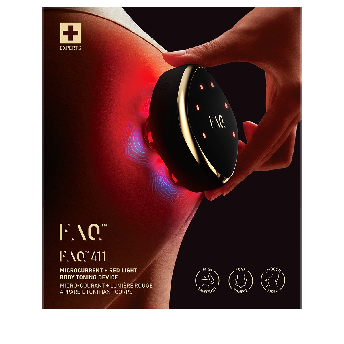 411 Microcurrent Red LED Body Toning Device