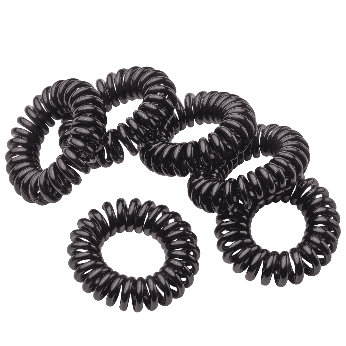 Élastiques À Cheveux Spirales Ø 3 cm, 6 pcs.