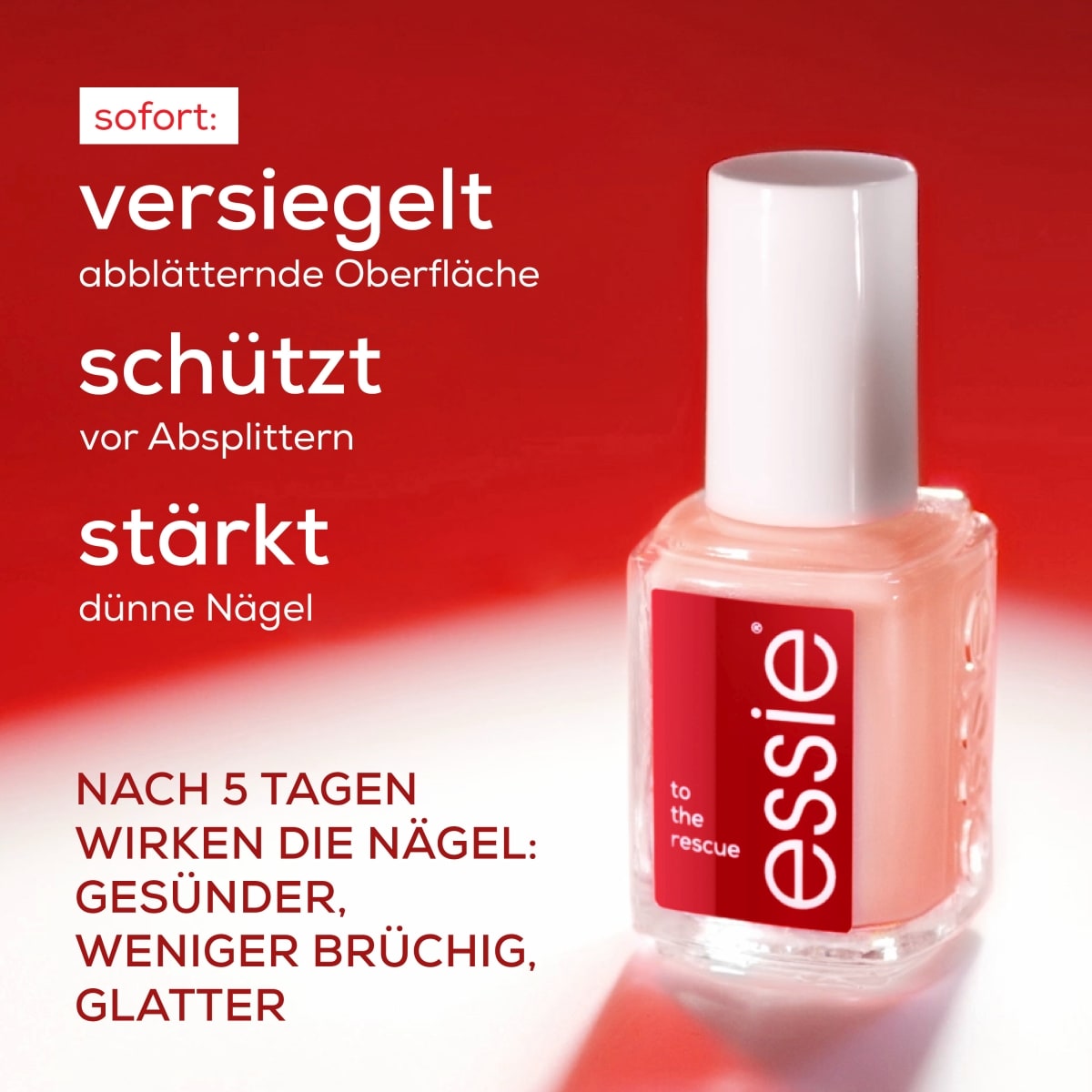To the rescue Nagelpflege reparierender Nagellack