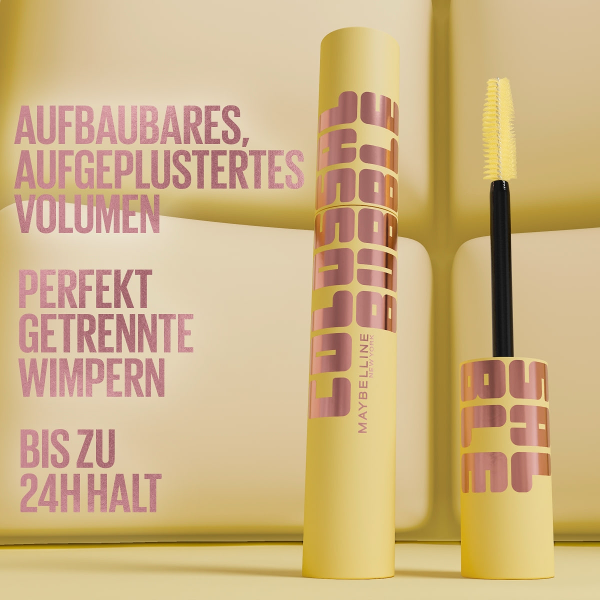 Colossal Bubble Mascara Black