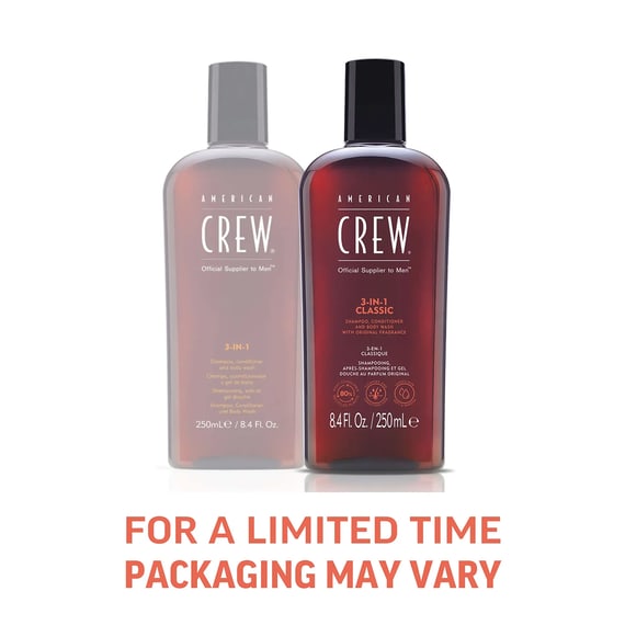 3-in-1 Classic Shampoo, Conditioner & Body Wash