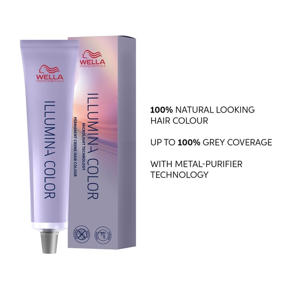 Permanent hair colour cream