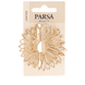 Haarklammer Blumenform gold