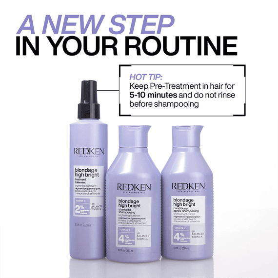 Conditioner pour un blond brillant