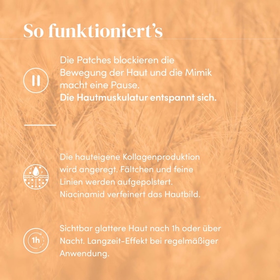 Mund Patches mit Niacinamide 