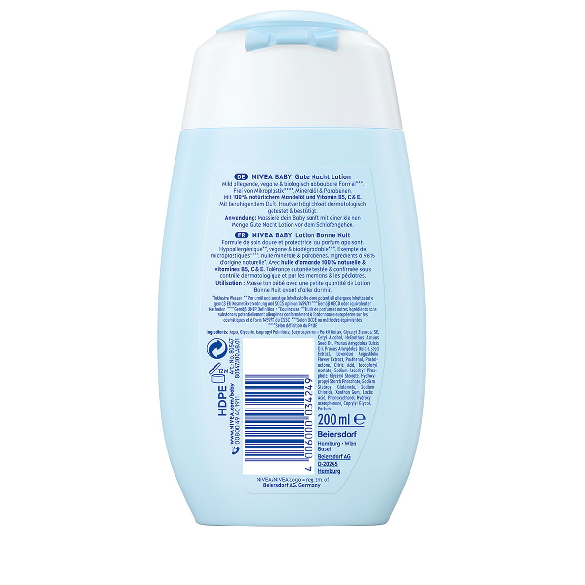 Gute Nacht Lotion