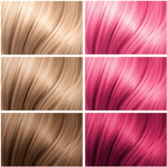 Cream Pink Fuxia
