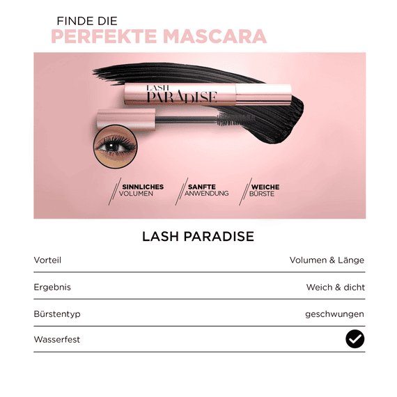 Lash Paradise Mascara Noir Intense