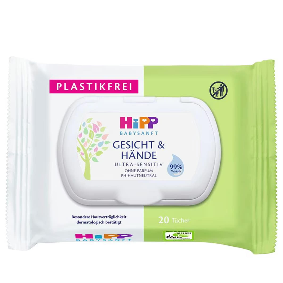 Babysanft Lingettes visage & mains