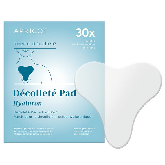Pad Décolleté Riutilizzabile all’Acido Ialuronico