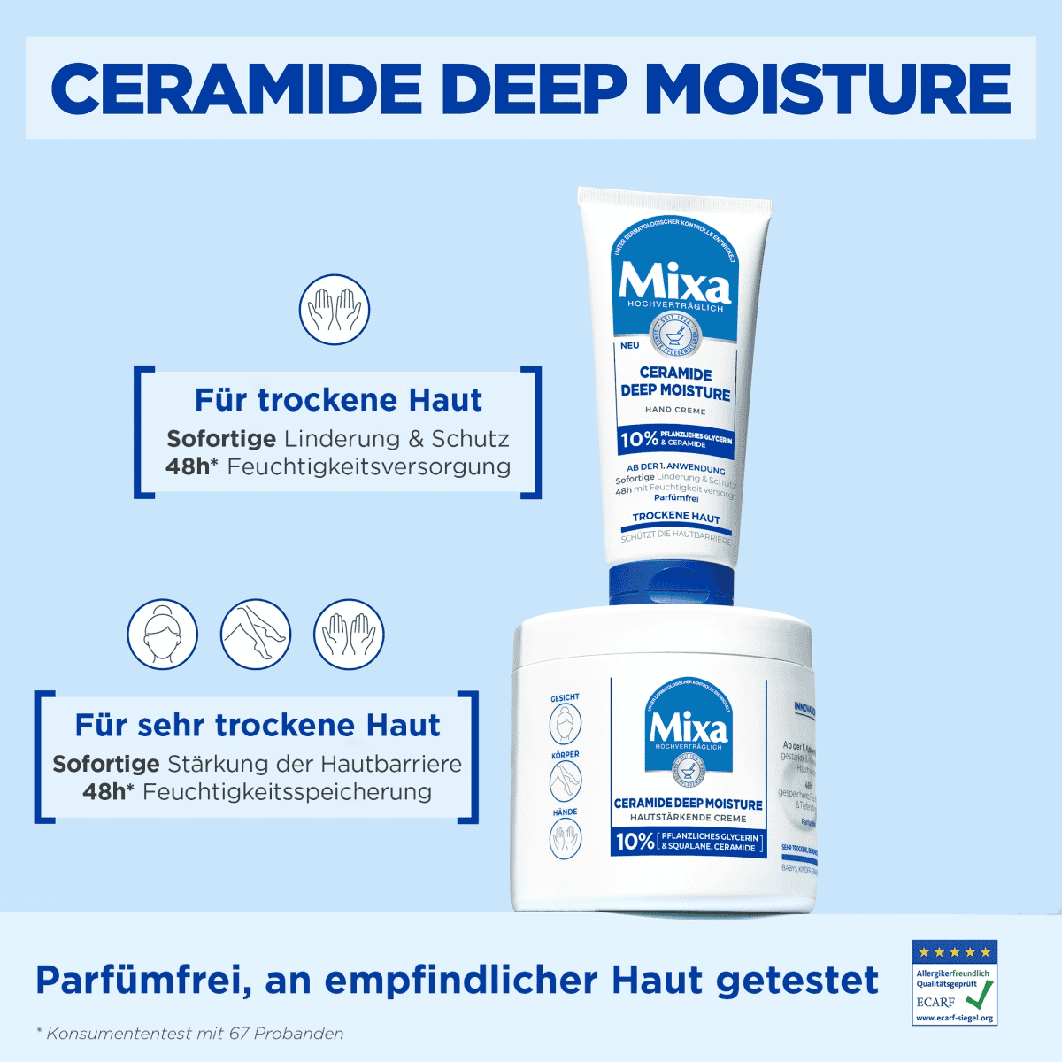 Hautstärkende Creme