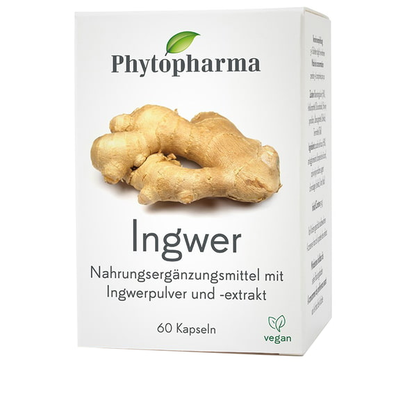 Gingembre En Gélules 365 mg – 60 Pcs.