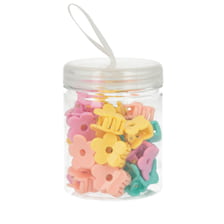 Boîte Avec 24 Petites Fleurs - Pastel