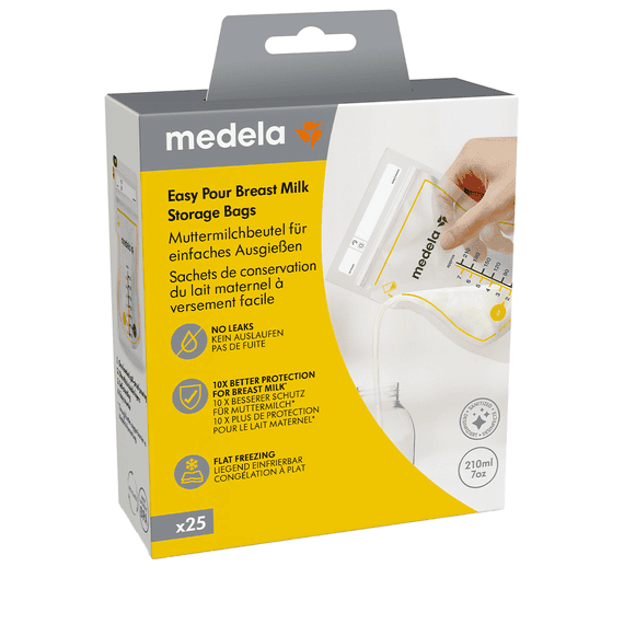 Easy Pour Sachets Pour Lait Maternel – 25 pcs.
