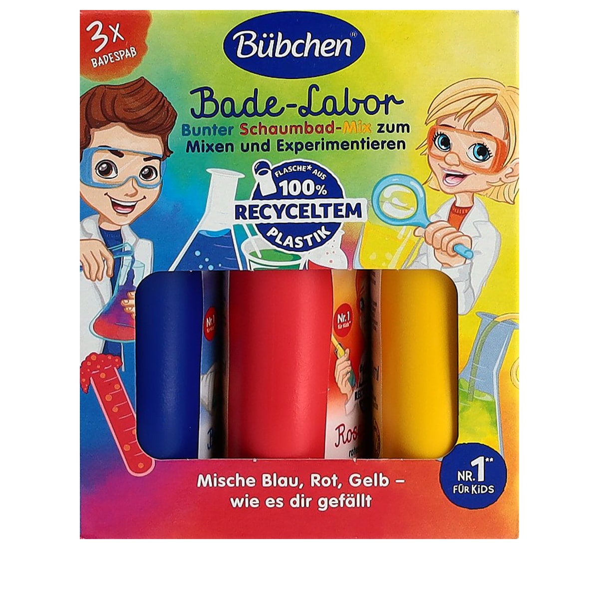 Bath Lab colourful bubble bath mix